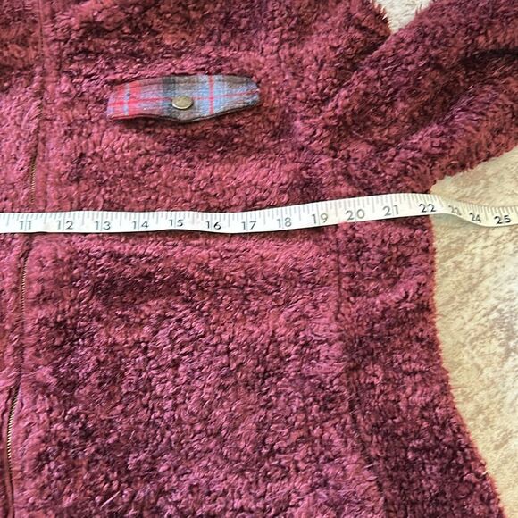 Pendleton fleece and wool trimmed jacket size large - Picture 6 of 9